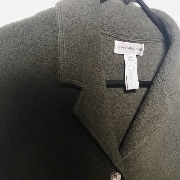 Evan-Picone Vintage 100% Wool Blazer/Jacket size M - Picture 5 of 11